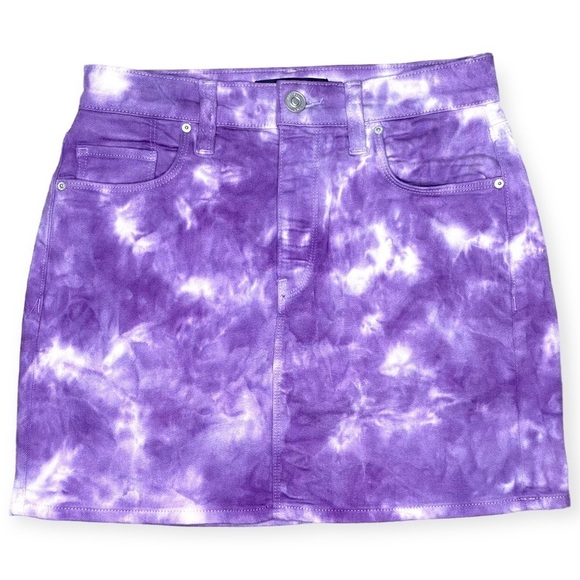 HUDSON Jeans The Viper Mini Skirt - Size 2/26 - Picture 2 of 12